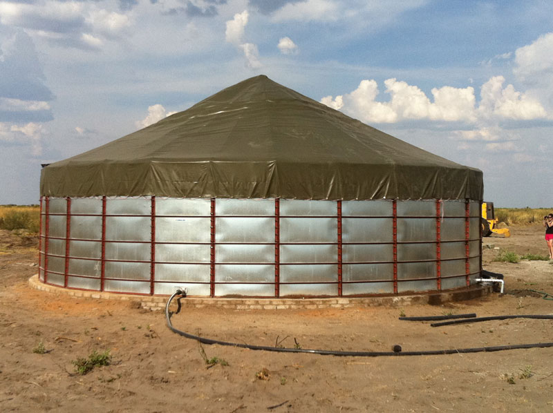 Water Tanks Botswana  Water Reservoirs Botswana - Rainbow Tanks