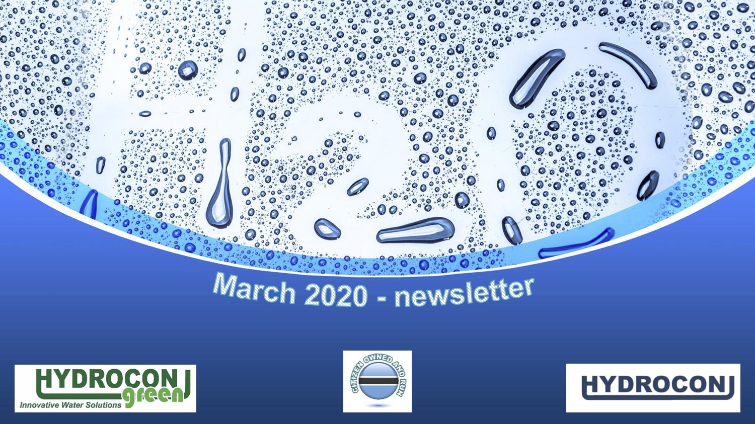March 2020 Newsletter from Hydrocon Botswana